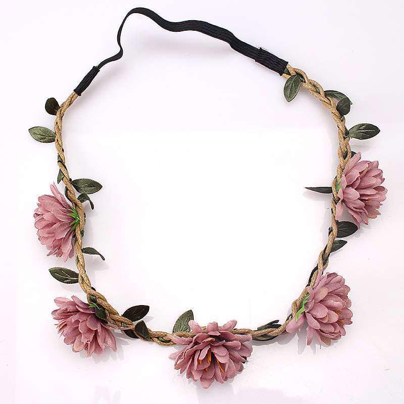 Floral Crown Fashion Flower Headband for Beatuiful Girls Crown Hair Accessories