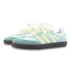 Adidas Originals SAMBA OG Abrasion Resistant Low top Skateboard Shoes Unisex Green Yellow IG1024(Team1311-)