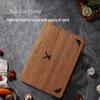 Chuidahuang Bear-Shaped Ebony Chopping Board
