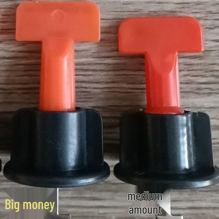 Tile Leveling Tool: Floor Tile Cross Spacer & Positioning Device with Steel Needle
