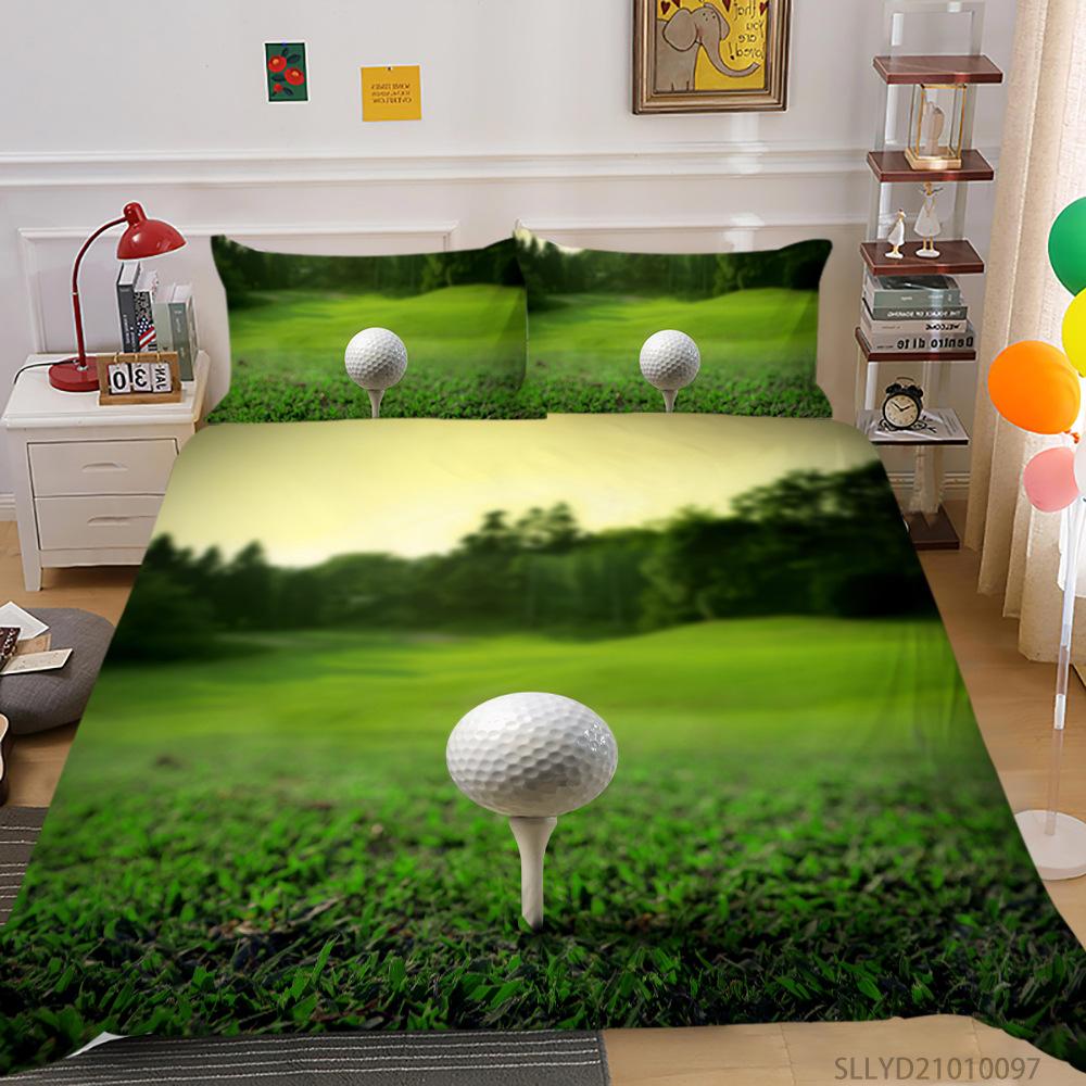 Ball Series Digital Printing Bedding Two Or Three-Piece Set Polyester