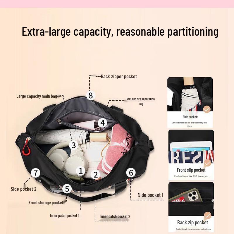 Warrior Expandable Travel Duffle Bag