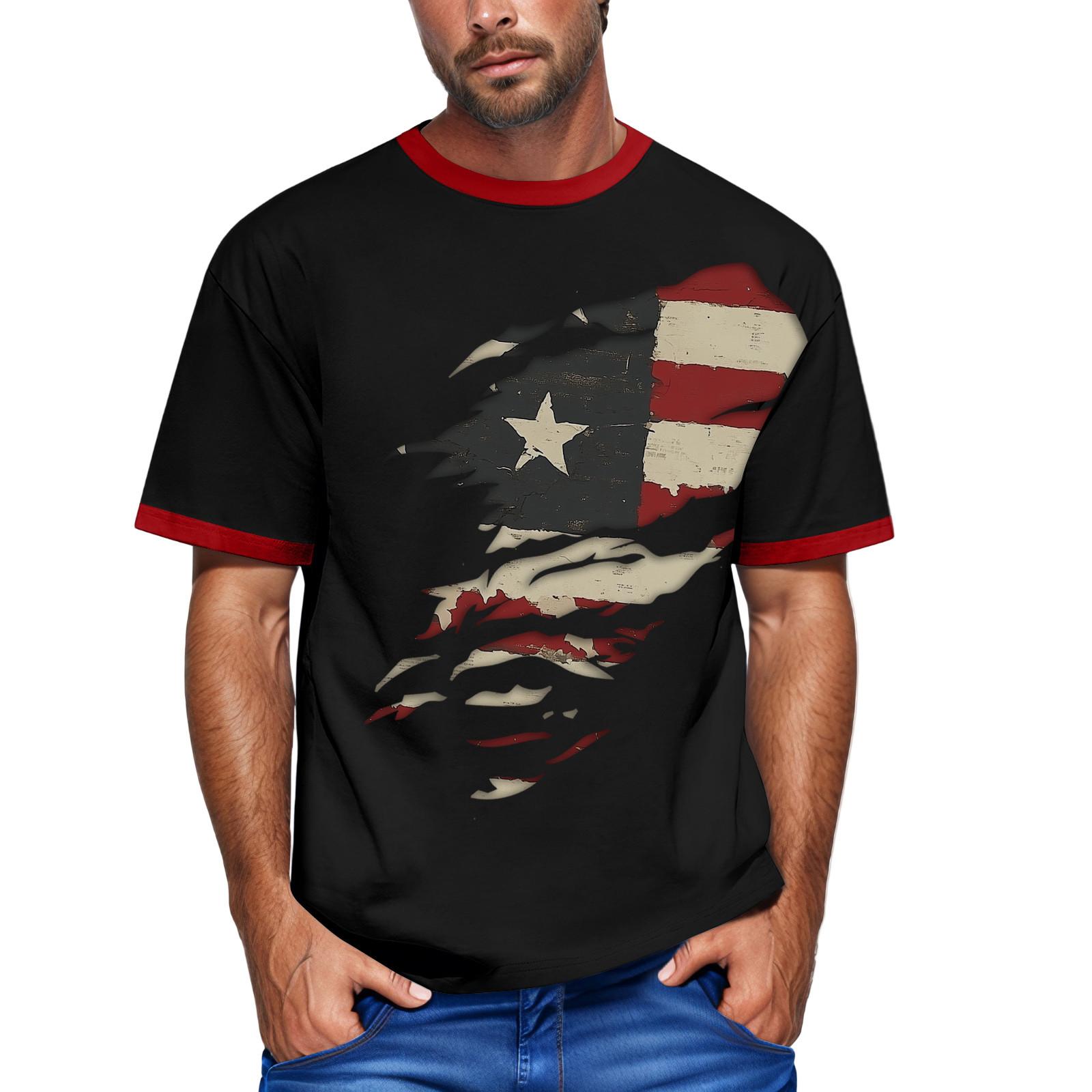 

Чоловічі футболки Футболки Графічний текст Пул3D-друк Вулиця Повсякденний одяг з принтами з короткими рукавами Базовий M