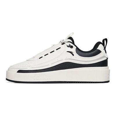 Leichte Strapazierfähige Low-Top Skate Schuhe Damen Sneaker Weiß Schwarz Grau 922228033-2