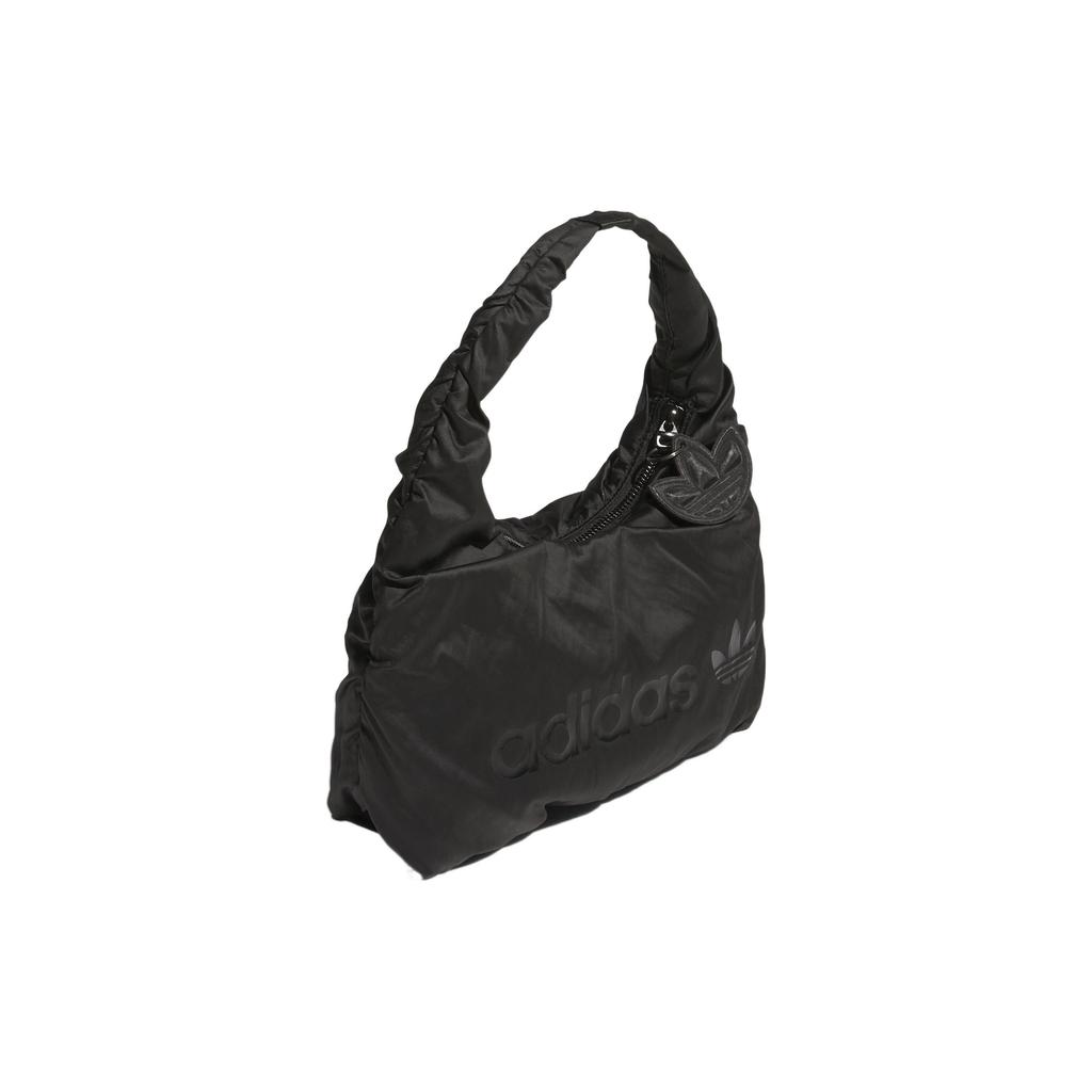 New Adidas Satin Cloud Bag Sports Crossbody Bag Handbag Small Size Women's Black IX5254