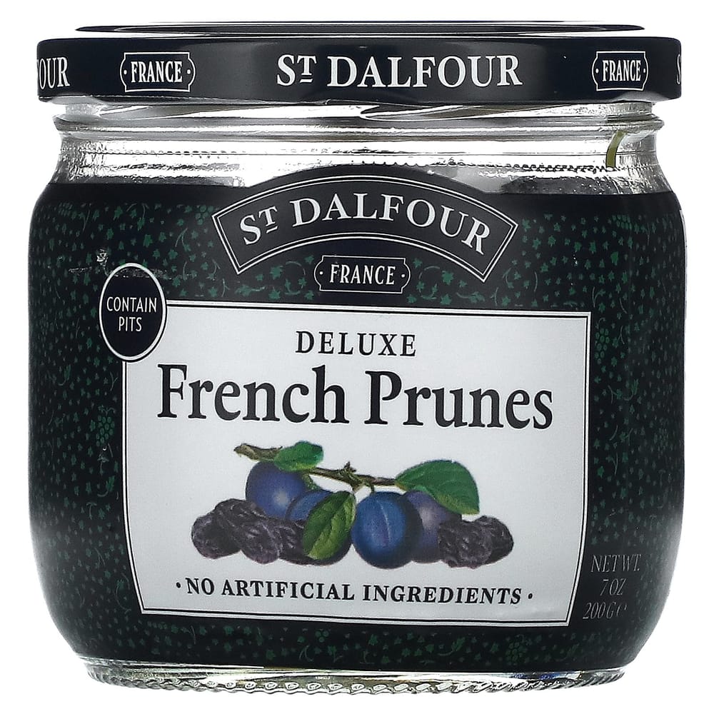 St. Dalfour Giant French Unpitted Dried Prunes 200g (7oz)