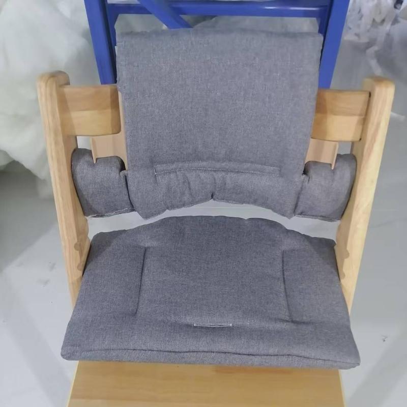 Machine Washable Infant Dining Chair Pad Soft Cotton Blend Cushion For Safe Support Dining Chair Cushion Comfortable
