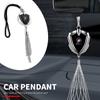 3D Metal Logo Badge Car Rear View Mirror Pendant Ornament For Century Excelle XT Envision Excelle GT Verano Envista GL8