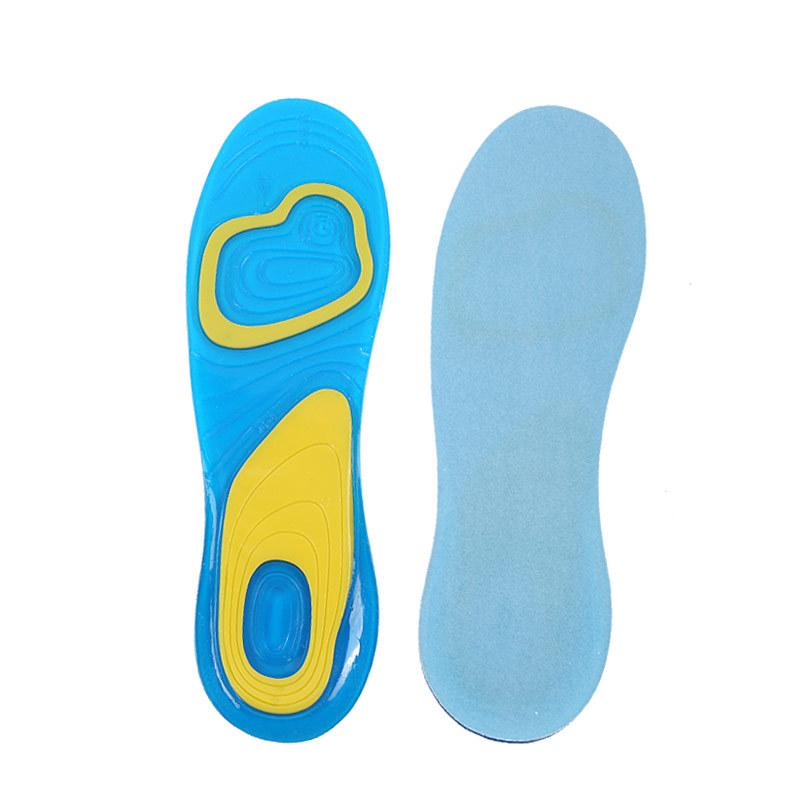 

SEBS Elastic Thickened Sports Insole Shock-absorbing Air Cushion, Men s and Women s Soft Pain-reducing Military Training Insole S (C: Size 36-39)