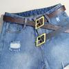 Belt Women'S Belt Belt Women'S Belt Decorative Brown Simple Retro