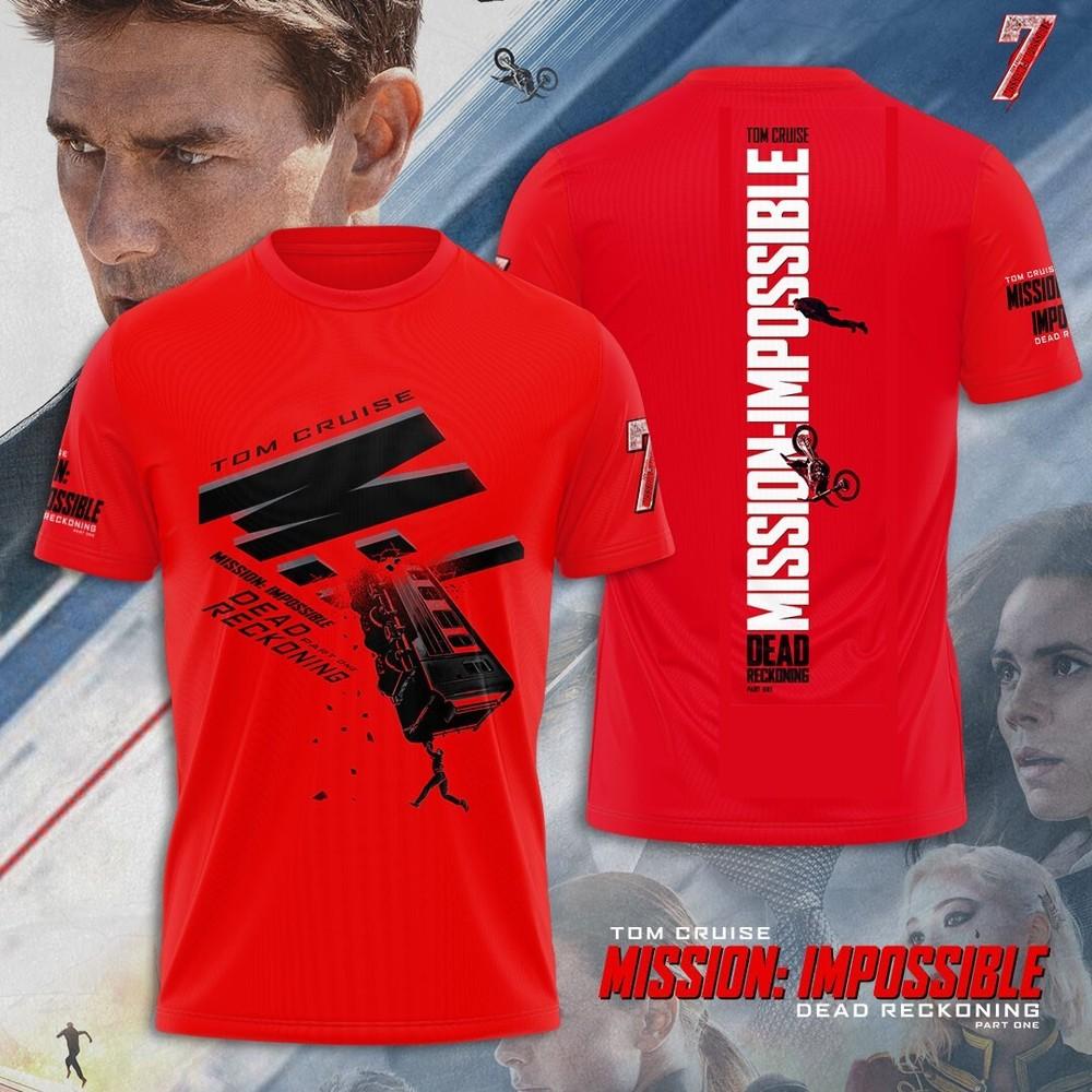 RARE! Mission Impossible Movie T-shirt Gift for Friends All Size S-4XL Unisex T-Shirt M