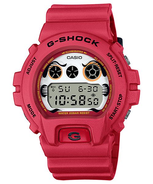 Casio G-SHOCK Men's Resin 200M Water Resistant Shock Resistant Alarm Quartz Watch DW-6900DA-4
