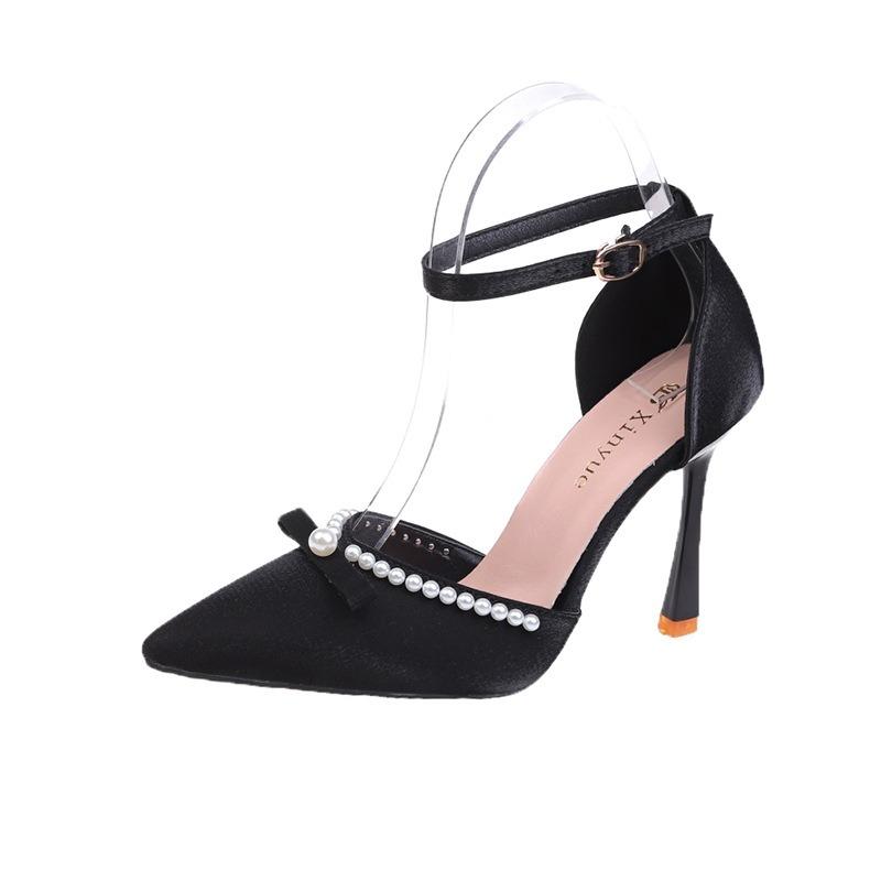 Sandals Women's Summer New Fashion Breathable High Heel Thick Heel Fashion Comfortable Square Head Cool Slippers Women's Shoes