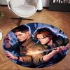 Supernatural (5) Round Office Rug Decorative Floor Rug for Office Bedroom Living Room and Home Space