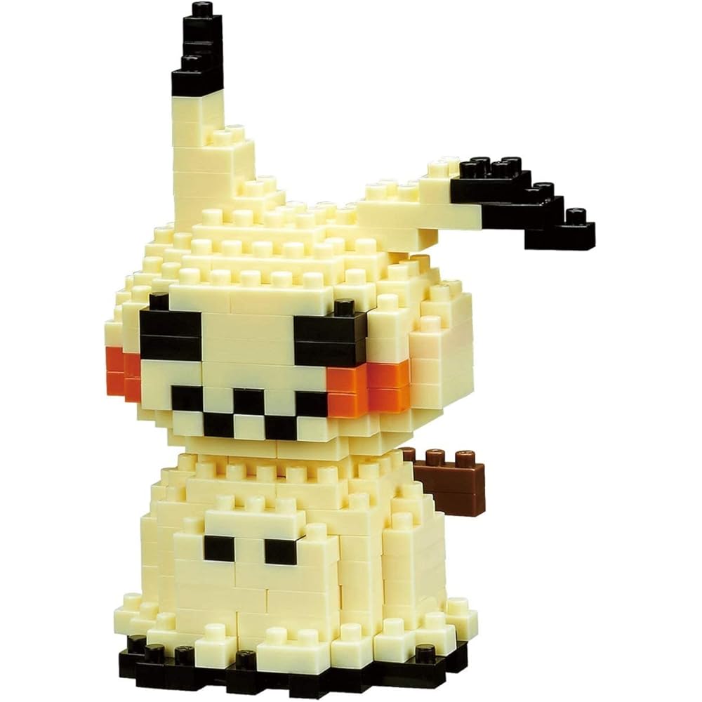 

Nanoblock Pocket Monsters Mimikyu Building Set NBPM_052 | Collectible Toy | Creative Construction Blocks