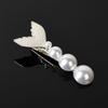 Fashionable Pearl Fishtail Hair Clip for Girls