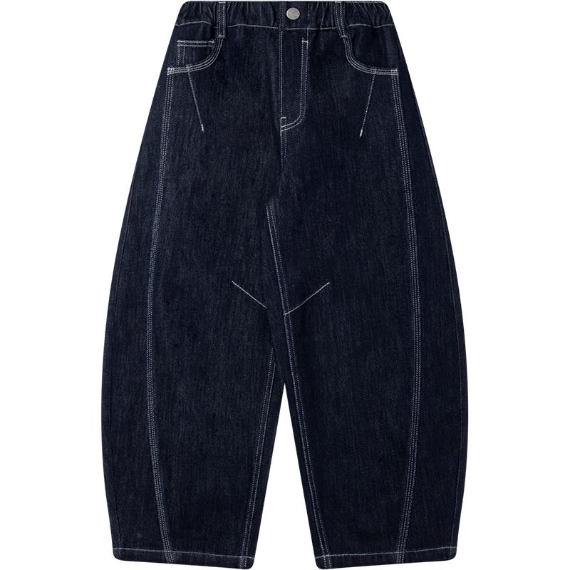 

Mucmukn Boys Non-Fading Curved Blade Denim Jeans 110CM