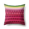 Cool Summer Fruit Polyester Pillowcase Car Decoration Home Print Small Fresh Cute Pillowcase