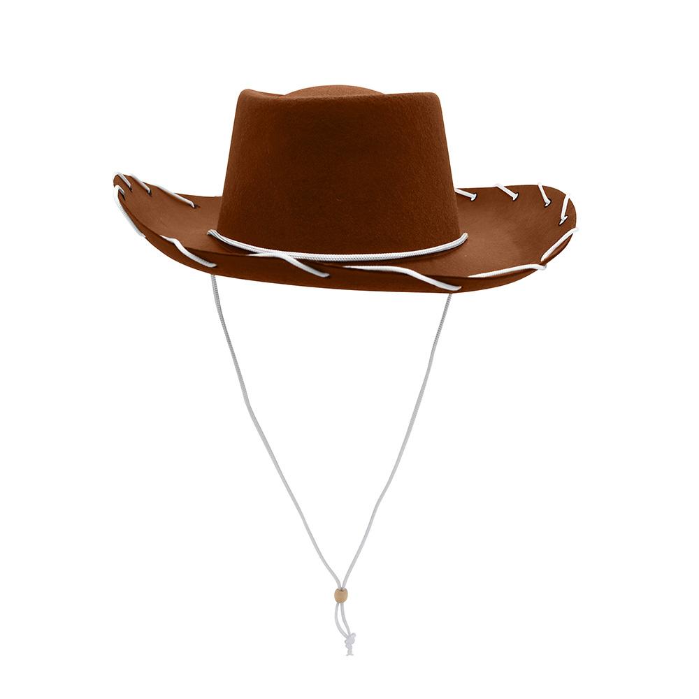 

Cowboy Cowgirl Hat Unisex Adult Western Costume 1950 S Ranch Story Accessory Sturdy For Western Movie Enthusiasts Stage коричневый