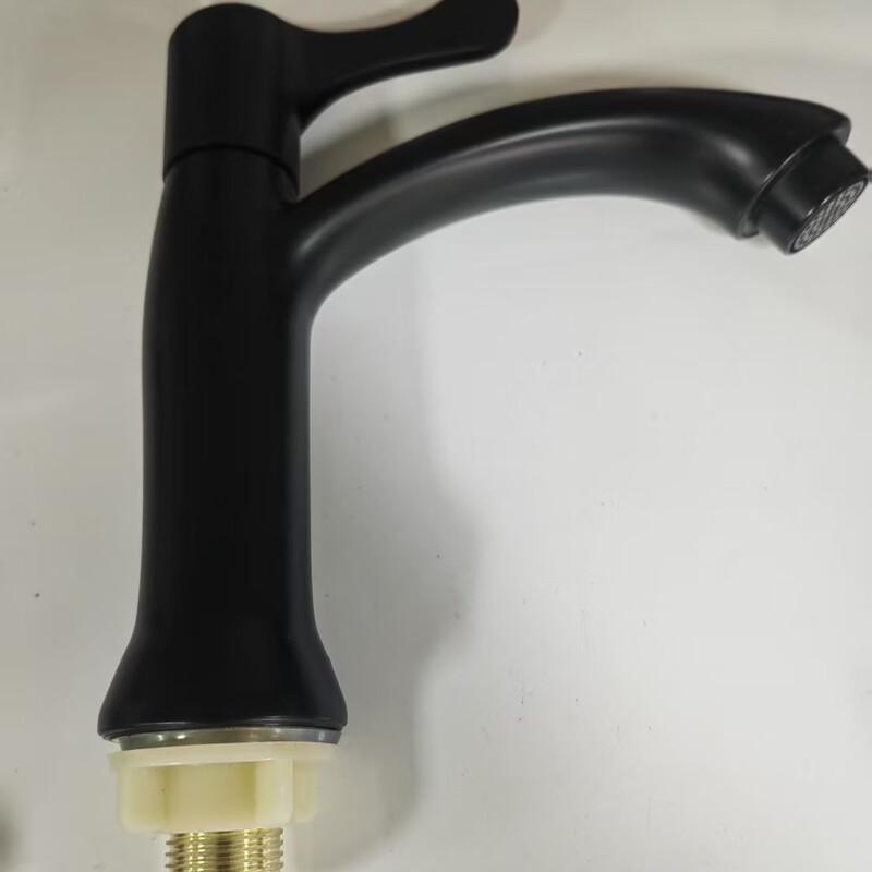 OEING Fishtail Large Countertop Single Cold Sink Faucet