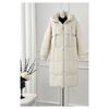 Winter New Loose Thick Cotton-padded Jacket Women's Extended Thick Bread Coat Cotton-padded Jacket Coat.