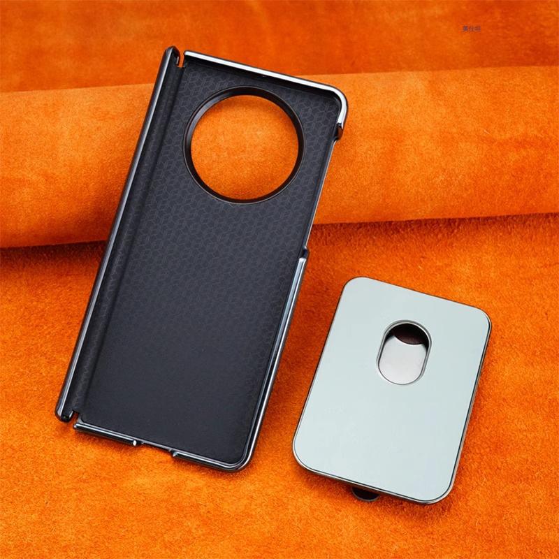 Applicable To Huawei Matex6 Mobile Phone Case, Central Axis Anti-drop X5 New X3 Collector's Edition Card Bag Bracket, Magnetic Suction Men's Leather 
