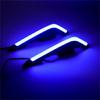 LED Decorative Winglets Body Trim Sticker Fairing Air Deflectors For Increased Motorbike And Electric Bike Visibility 2x