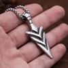 Vintage Arrow Pendant Necklace Cool - Minimalist Fashion Men's Jewelry Gift.