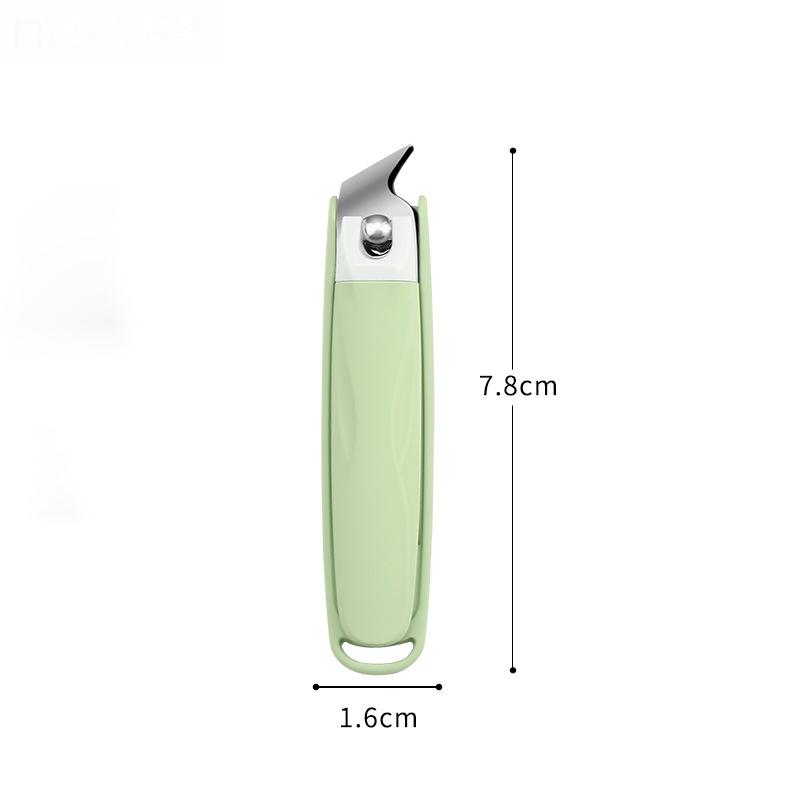 New nail clipper a single large splash proof bevel nail clippers suit girls special nail scissors