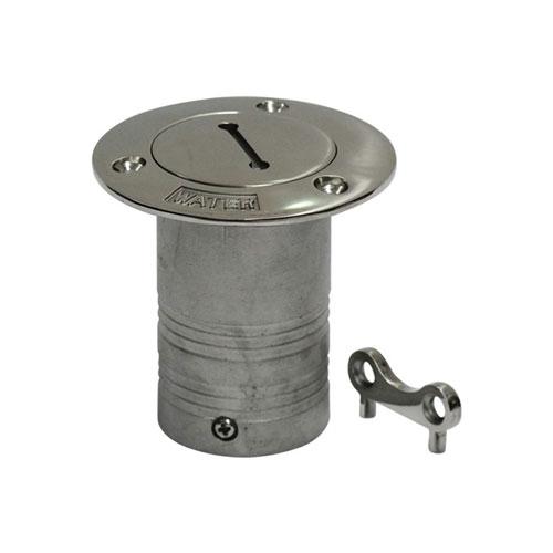 Edelstahl Deckbeschlag 32mm (Wasser)