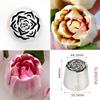 Large Russian Stainless Steel Nozzles Cake Decoration Rose Cake Nozzle Tools Wedding Party Cupcake Decor Pastry Baking Tools