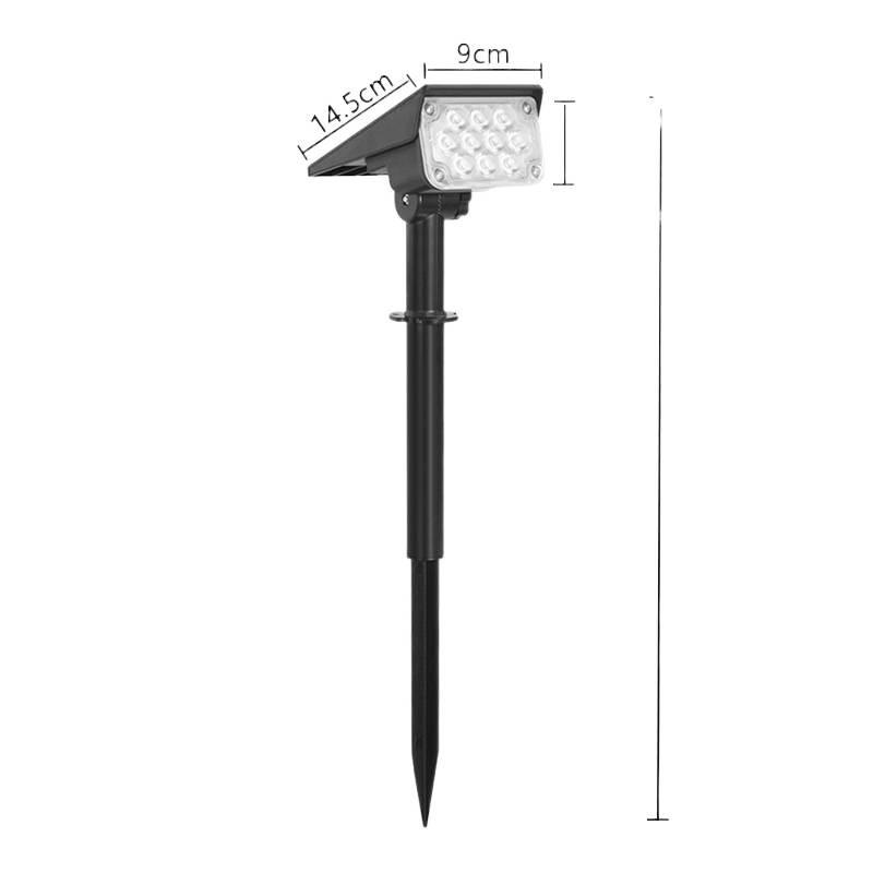 Waterproof LED Solar Garden Spotlight for Trees and Landscapes