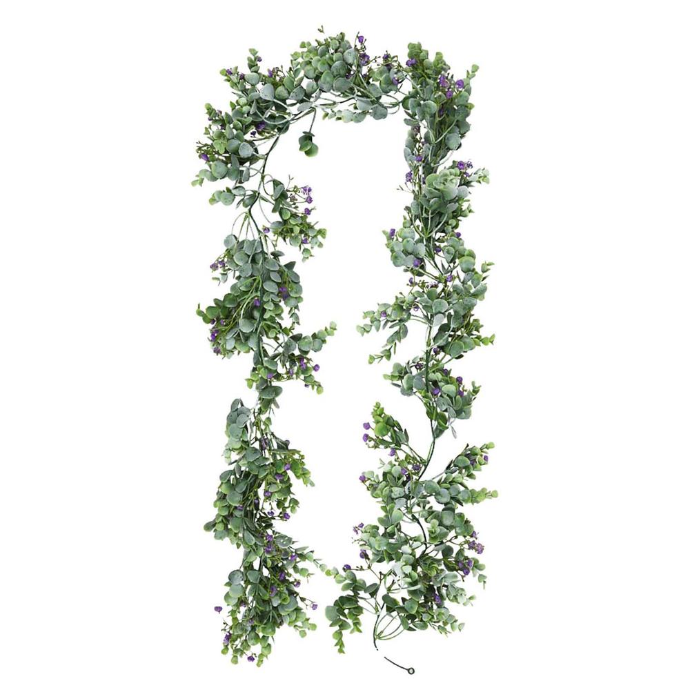Green Vines Decorations Adjustable Garland Decor 5.9inch Holiday Indoor Mantle Decor For Family Home Indoor Outdoor Farmhouse