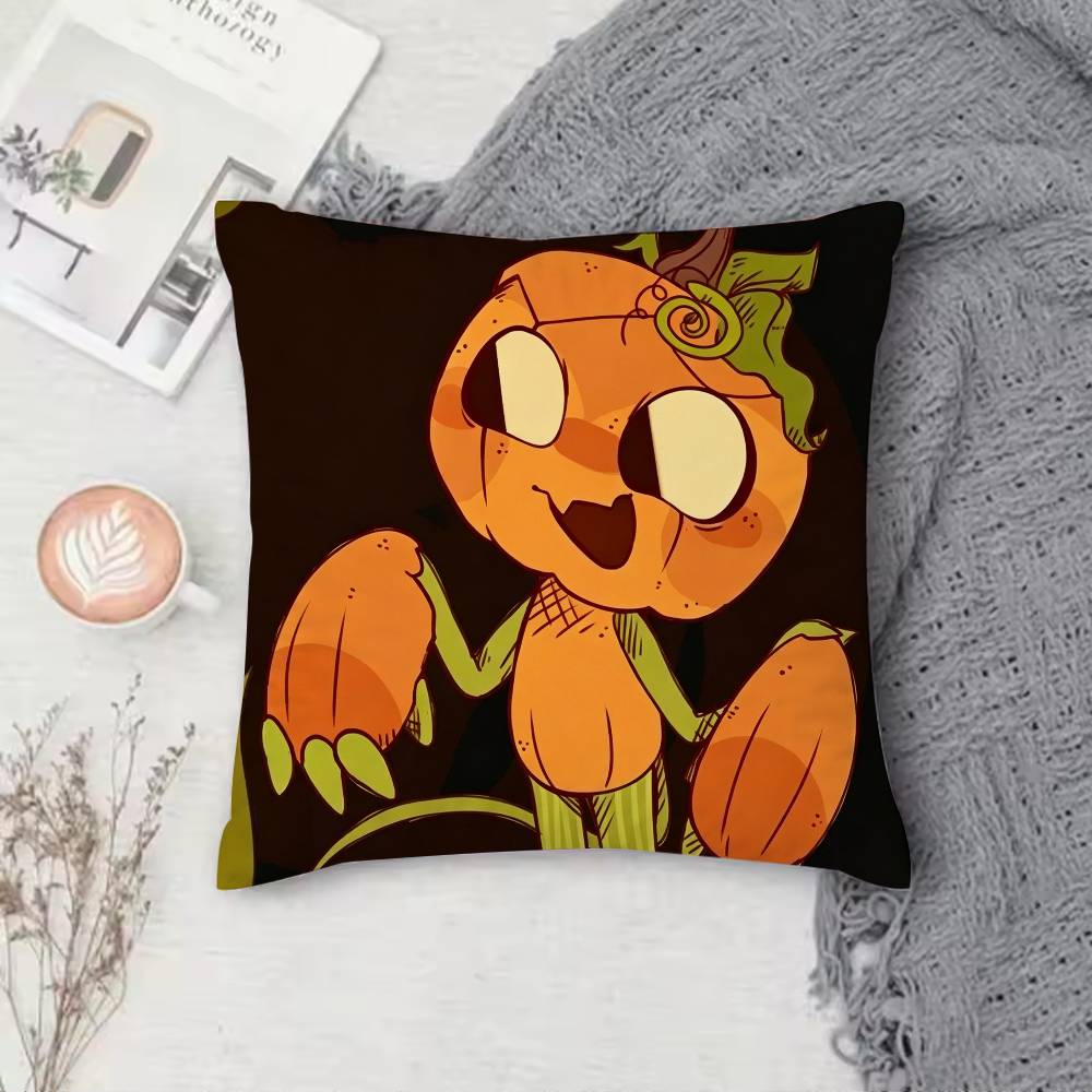 G-Gourdy D-Dandys W-World Pillow Case Pattern Printed Pillowcase For Living Room Sofa Cushion Cover
