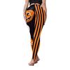 Halloween Leggings Pumpkin Head Digital Print Striped Skinny Little Foot Ladies Yoga Leggings