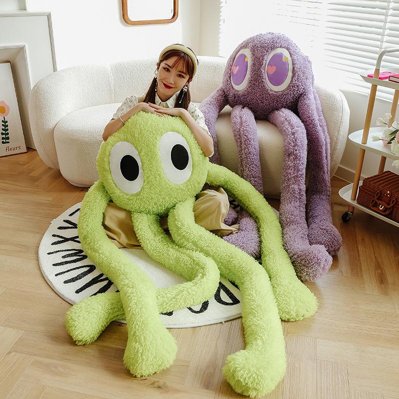 New long-legged octopus plush toy octopus doll doll cute sleeping doll throw pillow girl gift