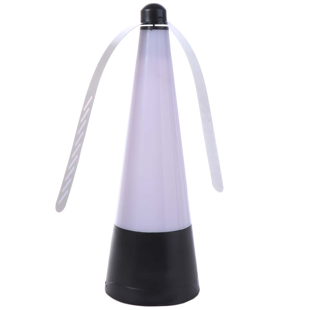 USB Rechargeable Fly Repellent Fan Portable Multi-Functional Insect Repellent Fan Soundless Can Drive Flies Fly Fans for Food