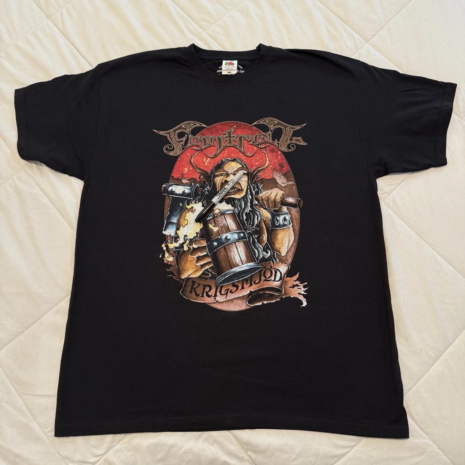 FINNTROLL Krigsmjod Shirt XL, Emperor, Limbonic Art, Taake, Urgehal, Ensiferum 2XL