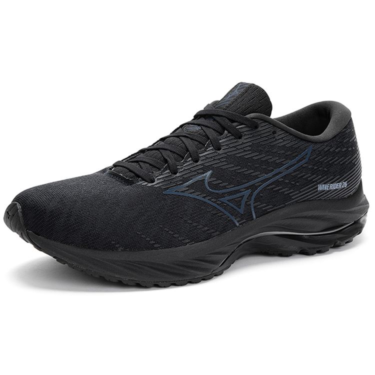 Mizuno Wave Rider 26 Night Sky Men Sneakers Black Odyssey-Grey J1GC220303