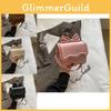 Summer Fashionable Chic Handbag Stylish Minimalist Pu Small Square Bag In Black Beige Pink Or Khaki
