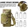 Tactical Water Bottle Pouch, Military Army Molle Water Pouches Carrier Holder for Hiking Camping Outdoor Sport Travel