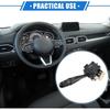 Car Turn Signal Switch Compatible for Toyota Yaris 1999-2005, Durable Plastic Black Headlight Indicator Switch Stalk