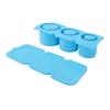 Ice Cube Tray for Tumbler Cup 3 Sizes Dishwasher Safe Easy To Release Silicone Ice Molds for 30oz 40oz Cup Freezer