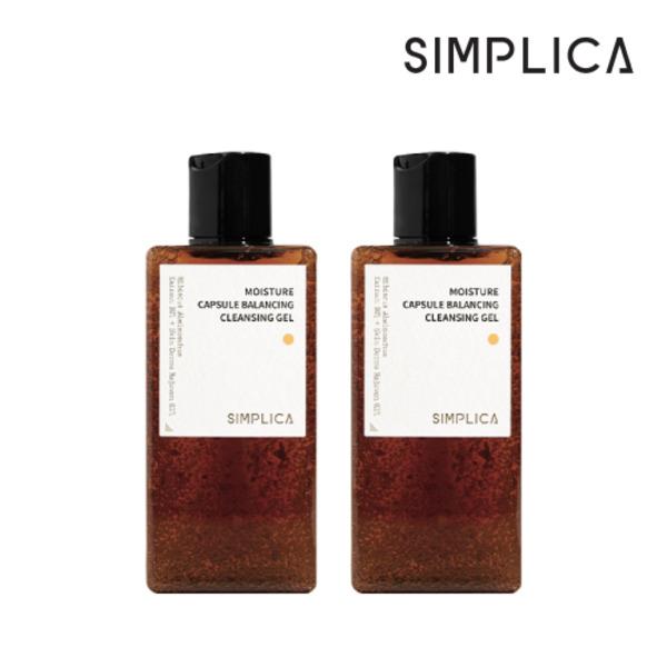 SIMPLICA Moisture Capsule Balancing Cleansing Gel 2-pack