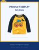 2024 Kids' Fall Long-Sleeve Korean-Style T-Shirt for Boys