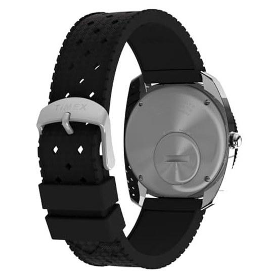 TIMEX QTIMEX Watch Quartz 5 ATM Water Resistant Plastic Black Dial TW2W22400 Unisex