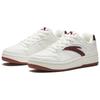 New Anta Original Year Slip Resistant Height Increasing Low top Skateboard Shoes Women's White Red 122538034R-7