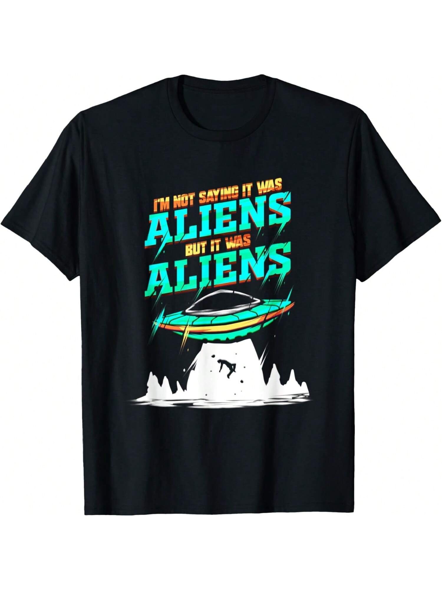Alien Fan Gift For Universe Sci Fi And Extraterrestrial Fans T-Shirt S разноцветный