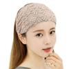 Hollow Mesh Flower Headband Non Slip Wide Side Head Wrap Sweet Lace Hairbands  Ladies