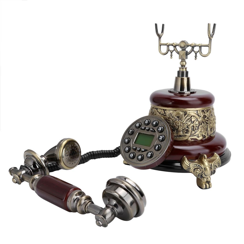 MS2200A טלפון קווי קלאסי מיושן קווי וינטג' אירופאי עם תאורה אחורית